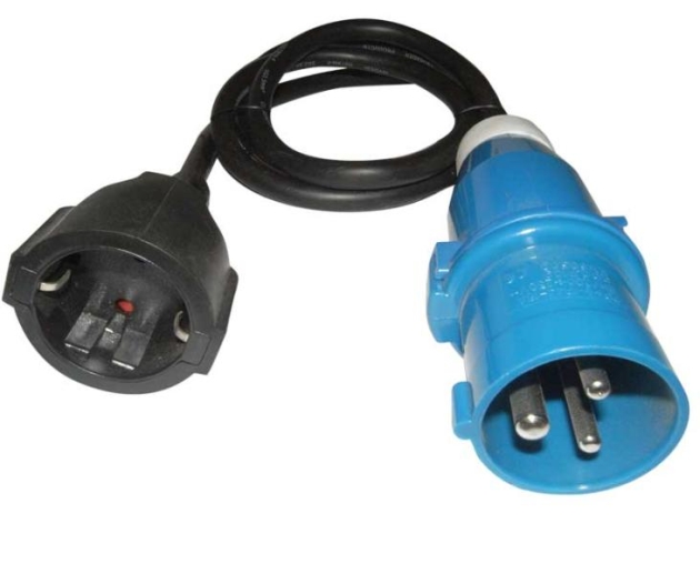 Adapterkabel 230 V CEE 1,5 m