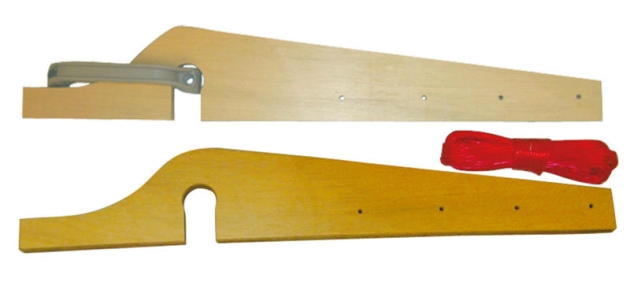 Vaskelinseholder for horisontale håndtak