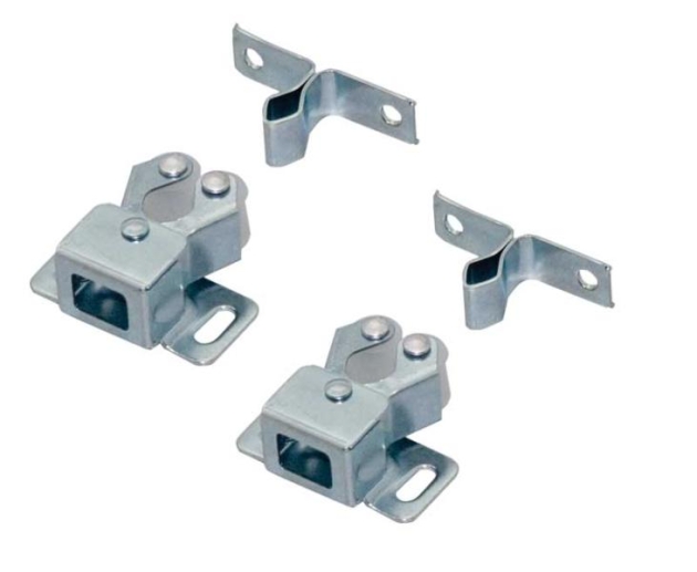 Dobbelsnapper Metall 2-pakning