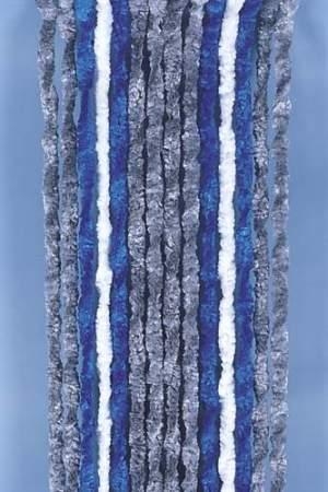Dørforheng Grå/Blå/Hvit 56*185cm