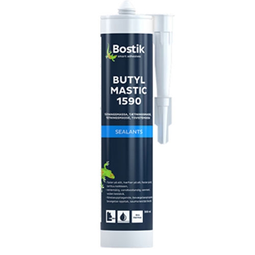 Bostik 1590 Grå/Svart Butyl tetningsmasse