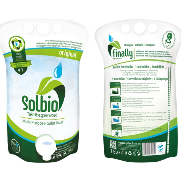 Solbio Biologisk Toalettrengjøringsvæske 1,6L