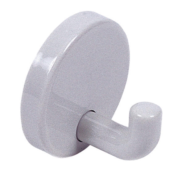 Hewi-Vegghook, 40 mm, lys grå