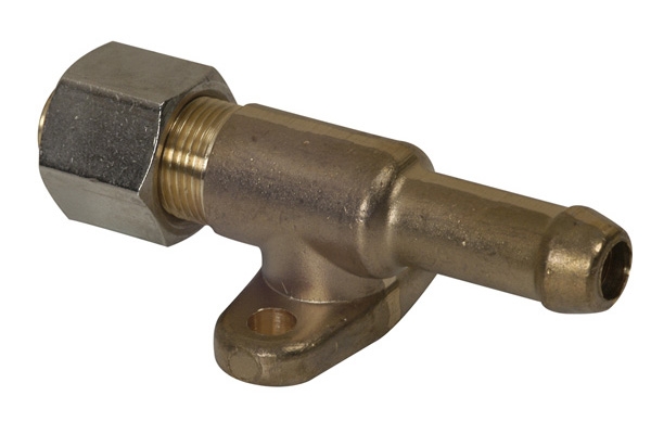 Veggfeste for 10mm slange 8mm rør