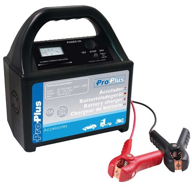 Batterilader 15 Ah