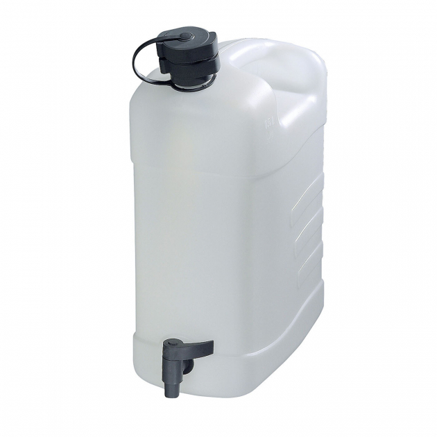 Vannkanne med tappekran og pipe 20L