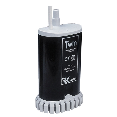 Dreneringspumpe Twin Uten Tilbakeslagsventil 1,4 Bar