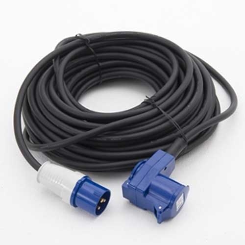 Koblingskabel 230v Vinkelkontakt CEE 10m