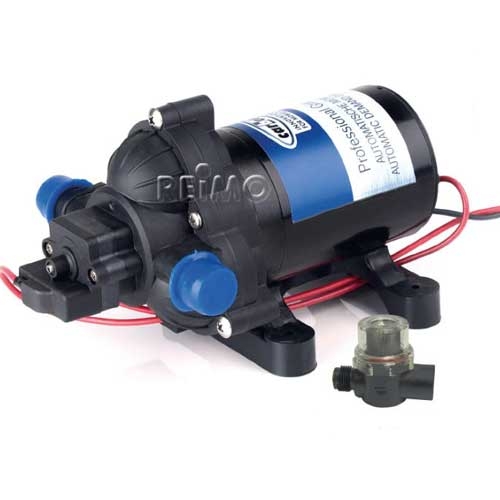 Carbest Trykkpumpe 12V 7L/min 1,4bar