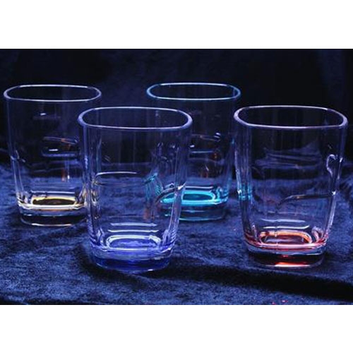 Allglass rutet 4dl 4-farge 4-pakning