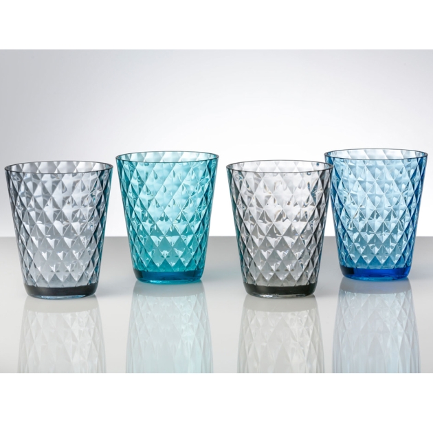 Drikkeglass Diamond 4-pakning