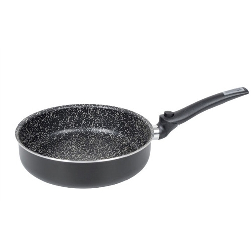 Dyp Stekepanne Med Sammenleggbart Håndtak 24 cm