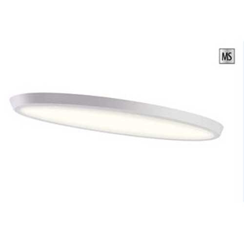 Taklampe Ellips Hvit