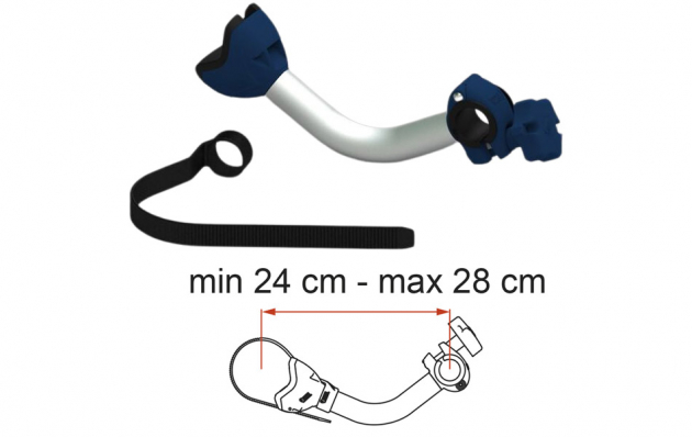 Fiamma Bike Block Pro Blå (2 230-260MM)