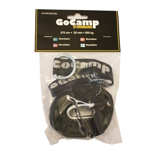 GoCamp Stormbånd 25mm. 270cm