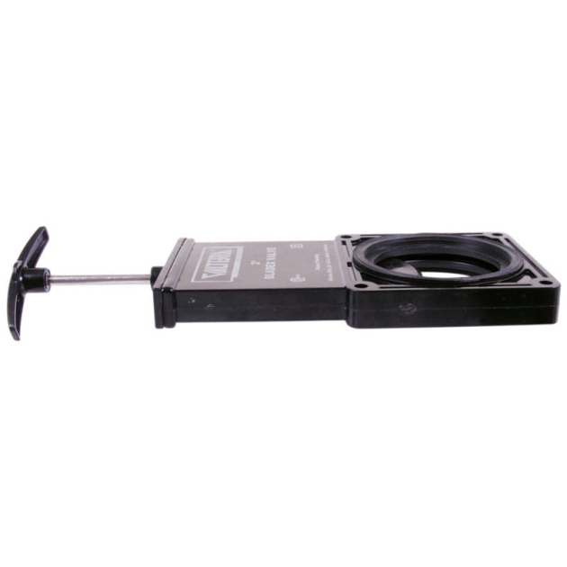 Skyvedekselventil for avløp 76mm