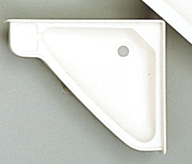 Hjørne servant Hvit 415x350mm