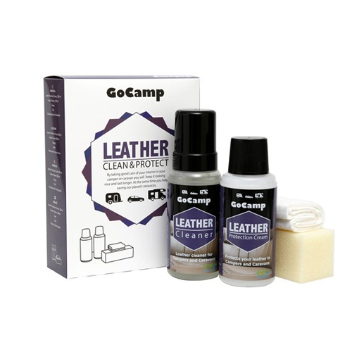 GoCamp Rengjøringssett Lær Clean & Protect