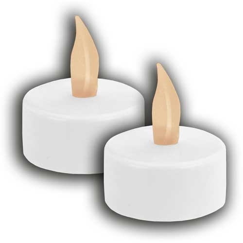 LED Flammende Telys 2-pakk