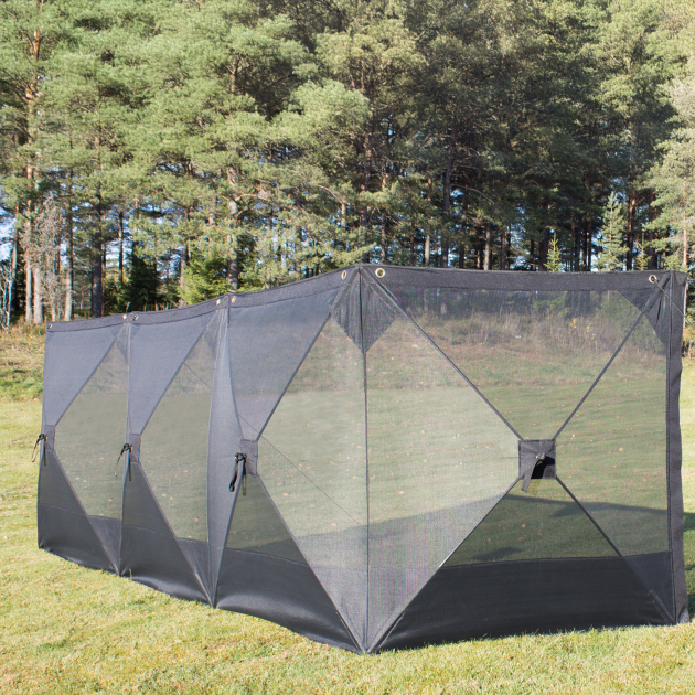 WeCamp Vindskydd Pop-Up Skjerm 400x118 cm