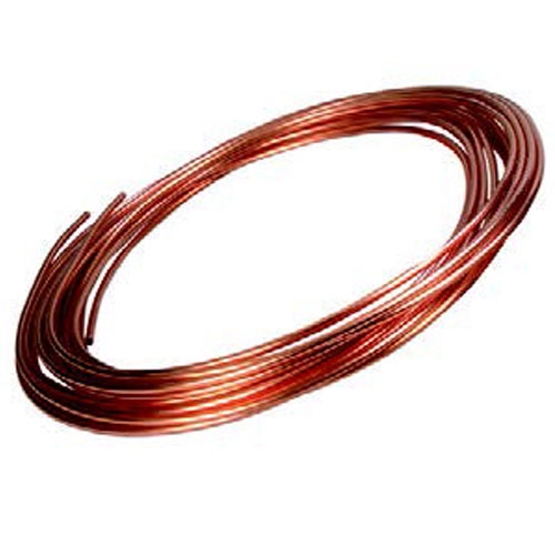 Gassrør Ø 10mm Kobber