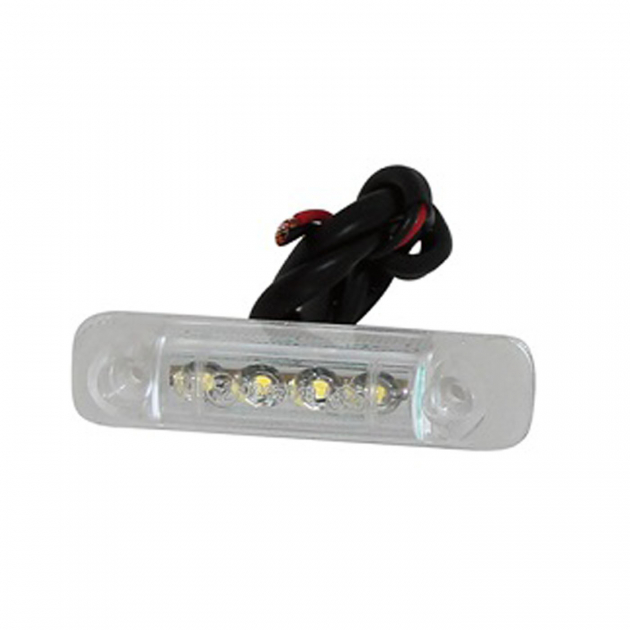 Baklykt Jokon LED 12V Transparent/rød