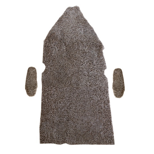 Fåreskinnsdeksel Sett med 3 stk skinn Beige.