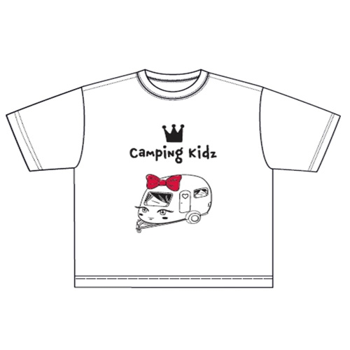 Camping Kidz T-skjorte