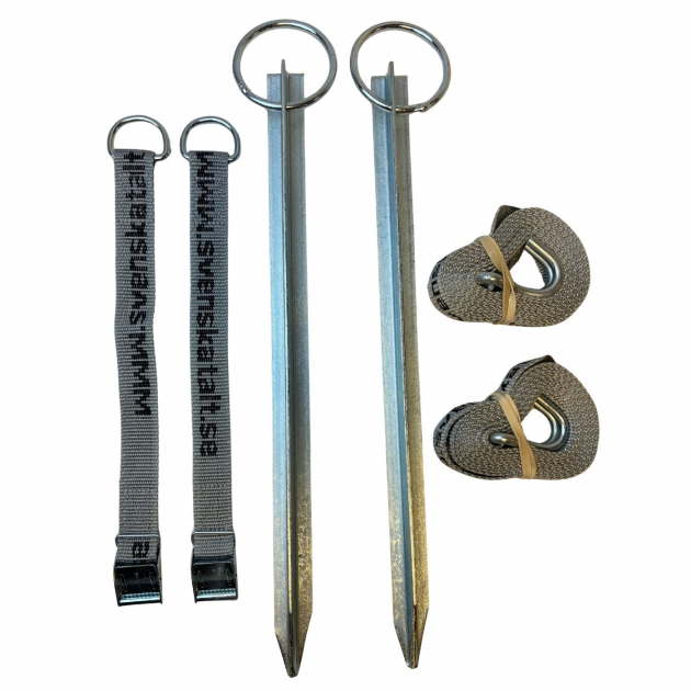 Svenska-Tält Stormsikring XL 2-pakning