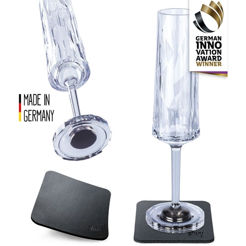 Silwy Proseccoglass Magnetisk 2-Pack