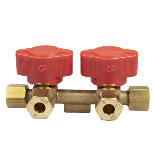 Blockventil 2-veis VK2-8. 8/8mm