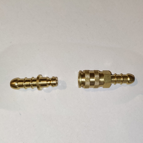 Raskkobling 8mm Gasslange