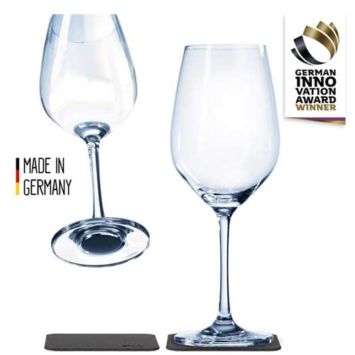 Silwy vinglass krystall 2-pakning