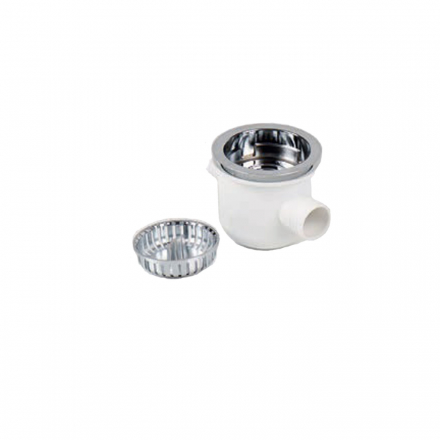 Avløpsbeslag 90° Slangetilkobling 25mm