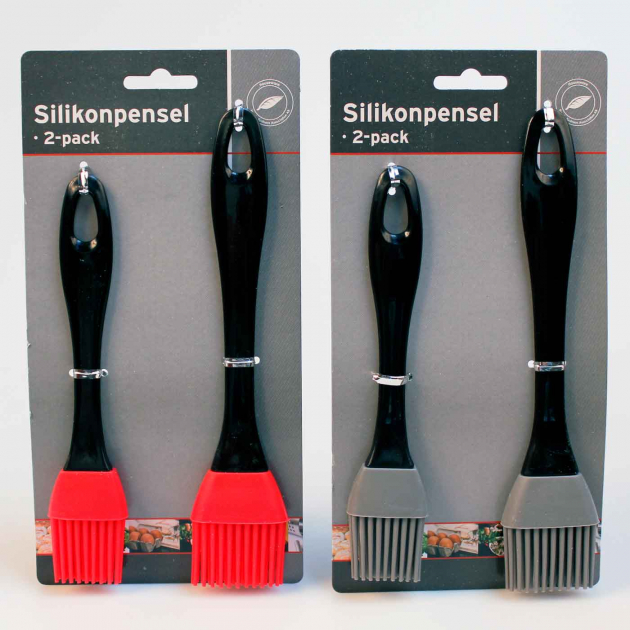 Silikonpensel 2-pakning