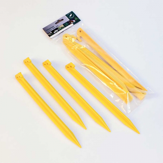 Teltpinne 30 cm 4-pakning Plast