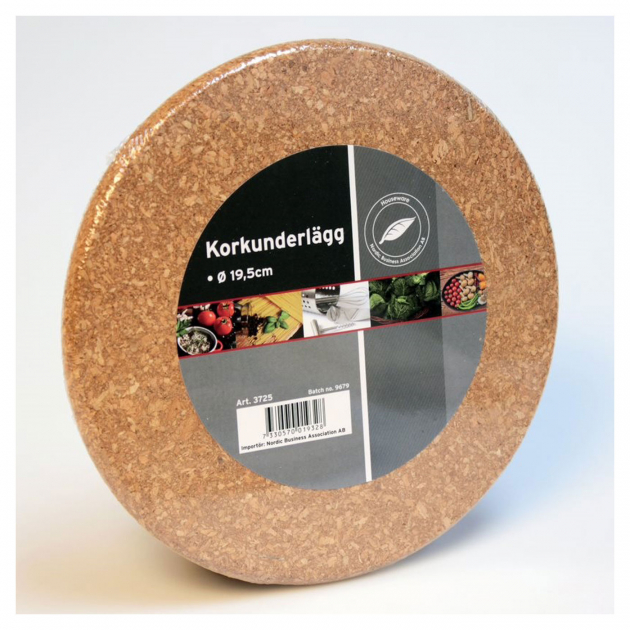 Korkunderlag 19,5 cm