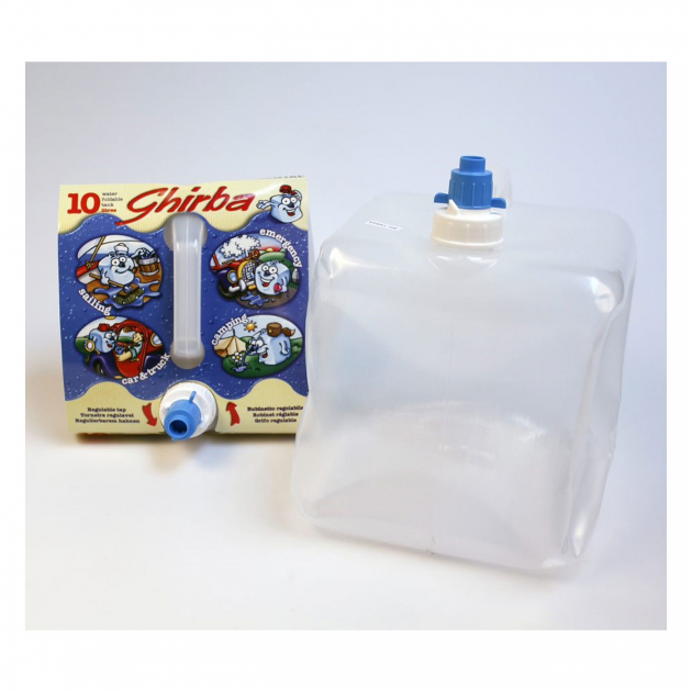Vannkanne 10 Liter Sammenleggbar