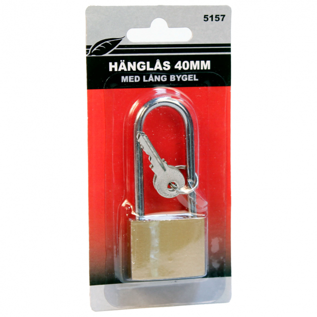 Hengelås 40 mm Bøyle