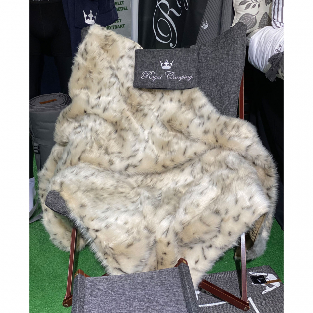 Royal Camping Teppe Snøleopard