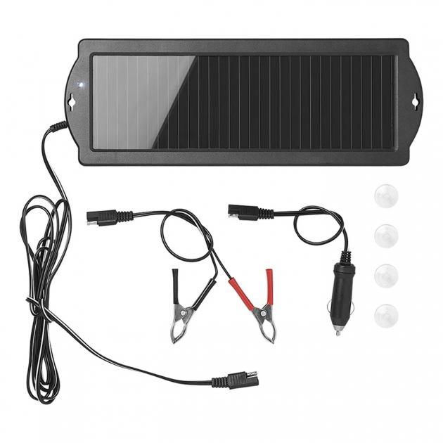 ProPlus Solcellelader 12V 1,5W