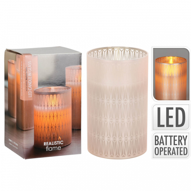 Ledbelysning i glass