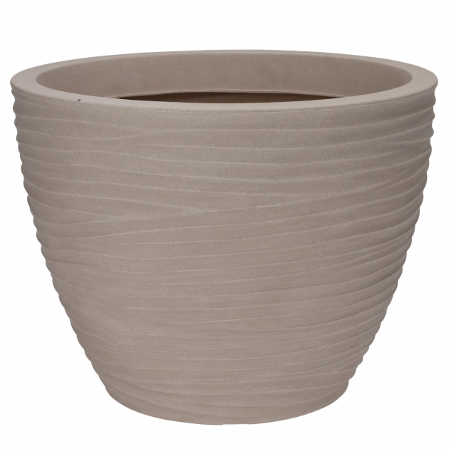 Blomsterkrukke Sand 50cm Blomsterkrukke Sand Høyde 37cm Diameter 48 cm