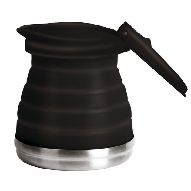 Vannkoker Silikon Svart 800ml