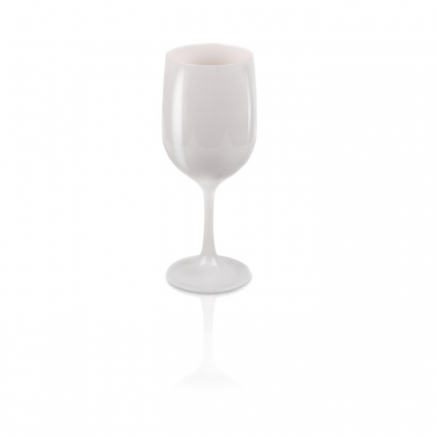 Cleo Retro Vinglass 2-pakning Hvit