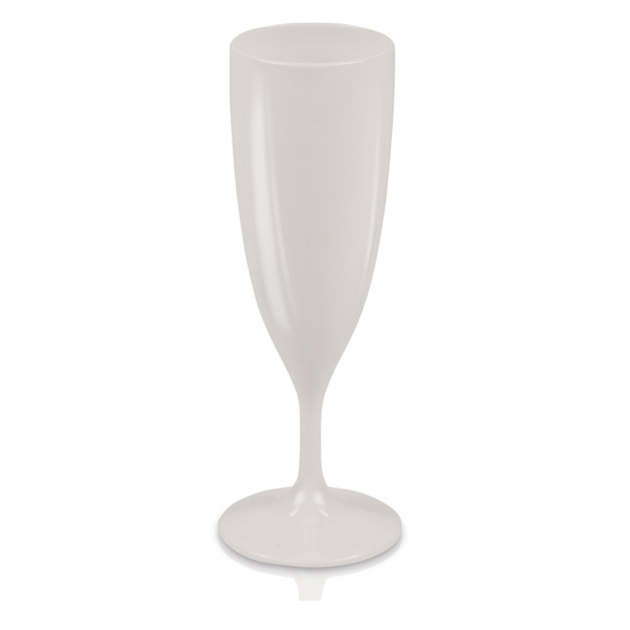 Cleo Retro Champagneglass 2-pakning Hvit