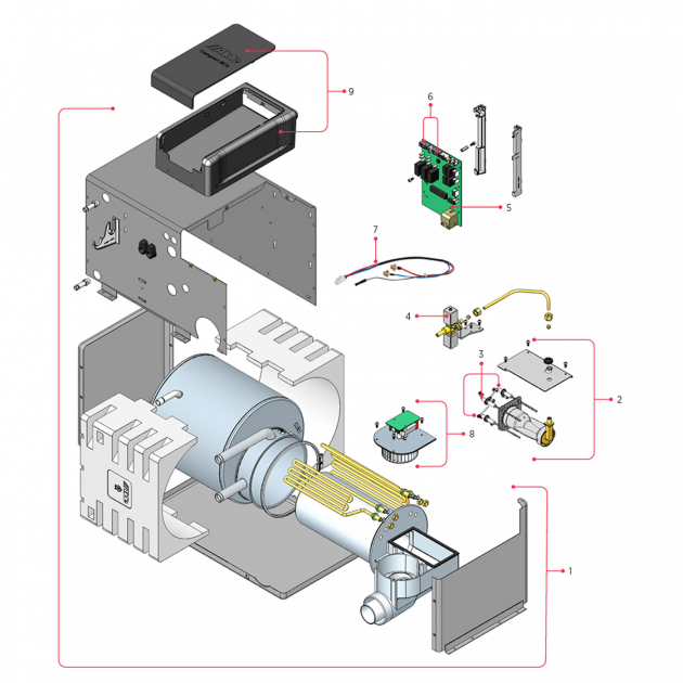 Reservedeler Alde Compact 3010
