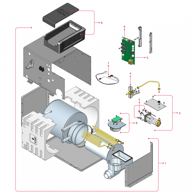 Reservedeler Alde Compact 3020