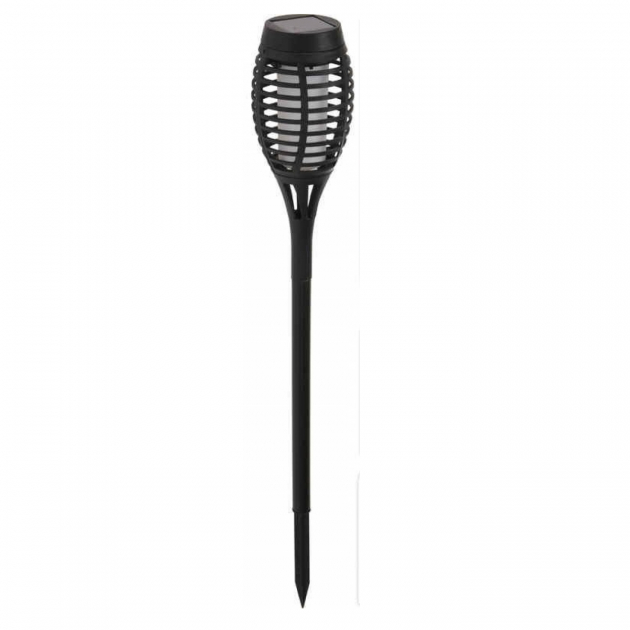Solcellebelysning Mark 3-pakning Svart