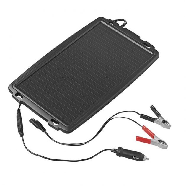 ProPlus Solcellelader 12V 2,4W